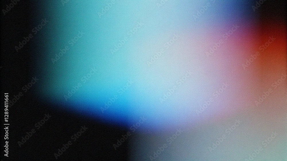 Poster abstract blurred gradient background displaying a spectrum of colors
