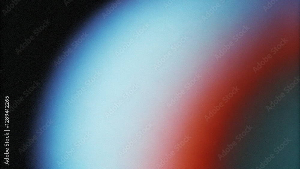 Poster abstract blurred gradient background displaying a spectrum of colors