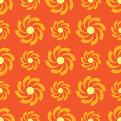 seamless background with flowers