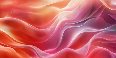 Obraz premium Abstract background with smooth fluid waves in muted tones, creating a professional and dynamic layout perfect for various applications and designs