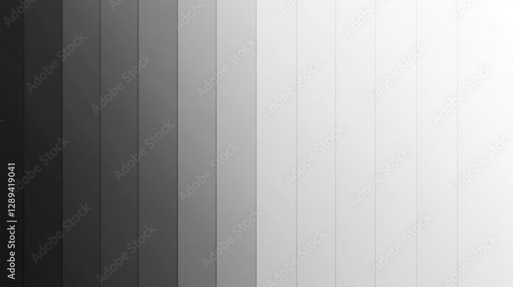 Poster subtle gradient transition: vertical bars ascending from dark to light