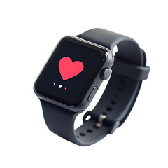 Apple Watch Series 3 Isolated on Transparent Background