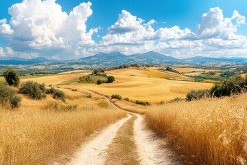 Obraz premium Rolling Hills of Romania