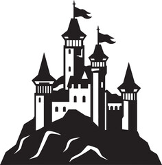 Obraz premium The Journey Through the Castle Maze Finding Hidden Paths