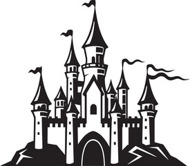Obraz premium The Castle of Lost Horizons Adventures Beyond the Known