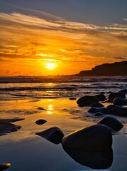 Opunake Beach Sunset