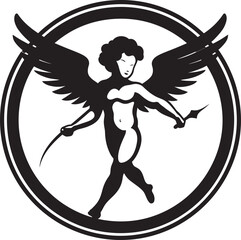 Fototapeta premium The Threads of Fate How Cupid Weaves Love Tapestry