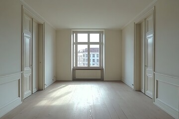 Obraz premium Luxury home bright living interior high resolution photo