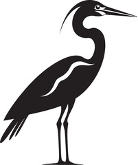 Obraz premium The Symbolism of Herons in Various Cultures From Wisdom to Longevity