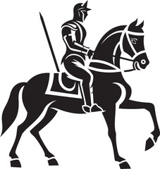 Fototapeta premium The Valor of Steel The Chronicles of the Jousting Knight