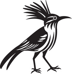 Naklejka premium Roadrunner Behavior Social Structures and Interactions in the Wild