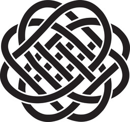 Knotting Dreams The American Flag Enhanced by Celtic Influences