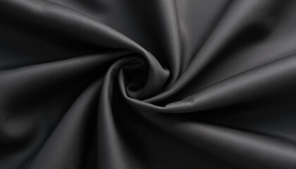 Obraz premium Dark gray taffeta: A crisp, smooth, and lustrous fabric with an elegant, luxurious appearance