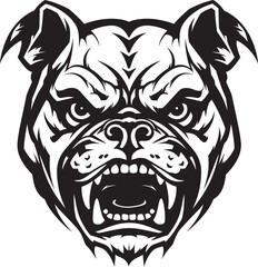 Fototapeta premium The Bulldog Chronicles A Journey through Anger and Love