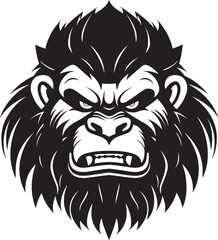 Obraz premium Fury of the Forest The Gorilla Tiger Revenge