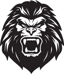 Obraz premium Savage Vengeance The Gorilla Tiger Revenge