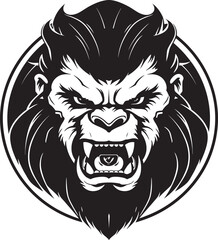 Fototapeta premium The Wrath of Nature Gorilla Tiger Unleashed