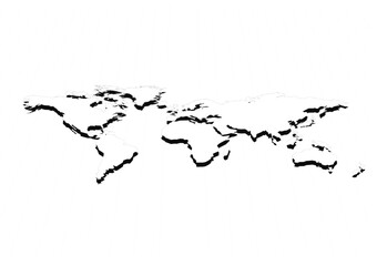 mapa, geografia, kontynenty © Marek