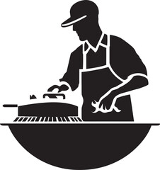 Barbecue Silhouettes Celebrating the Rich Flavors of Regional Barbecue Styles Across the Globe