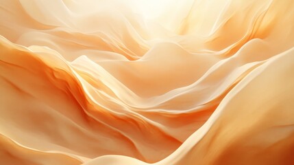 Obraz premium Flowing and graceful fabric texture is delicately presented with light