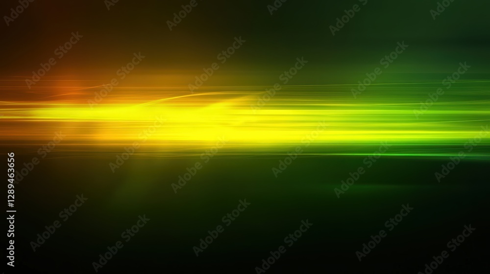 Poster abstract light streaks: a dynamic display of motion and color harmony