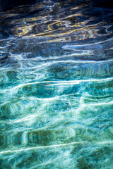 blue water surface