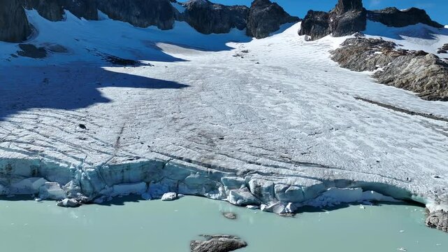Dron Ojo del Albino, Ushuaia, Argentina