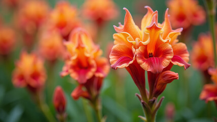 Snapdragons showing off their quirky, dragon-like shapes