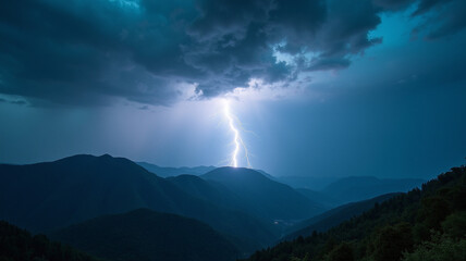 Fototapeta premium Storm systems swirl across continents.