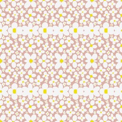 Seamless floral beautiful cute light pink pattern, dpi 5000x5000