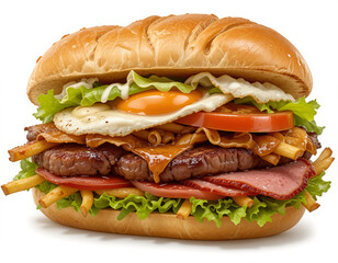 Uruguayan Flavor: The Savory Chivito Sandwich