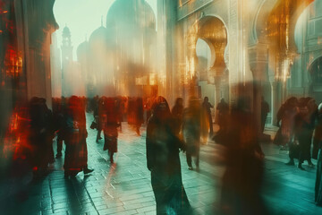 Obraz premium abstract city background