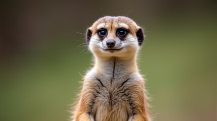 Fototapeta premium Meerkat Standing on Hind Legs