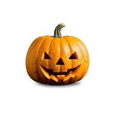 jack o'lantern isolated on transparent background