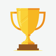 Golden Trophy Vector