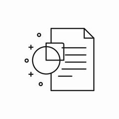document icon vector sign