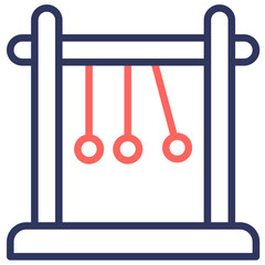 Fototapeta premium Newton Cradle Icon