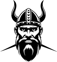 Wikinger Krieger Kopf