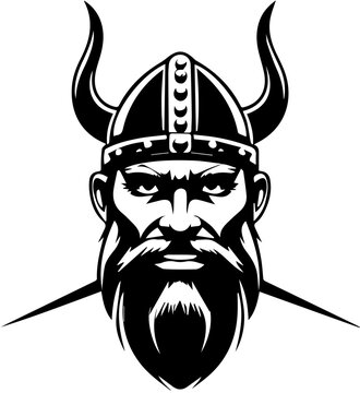 Wikinger Krieger Kopf