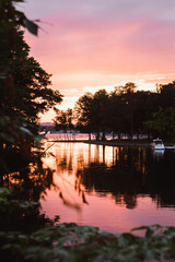 Sunset in Maine
