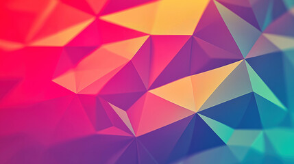 Obraz premium Abstract Geometric Background with Vibrant Color Gradients