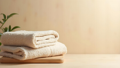 Beige Bamboo Towel: Soft, Absorbent, and Eco-Friendly Luxury