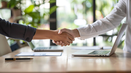 Business Deal Closing Handshake