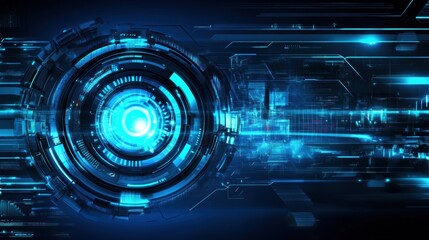 High tech background template design.