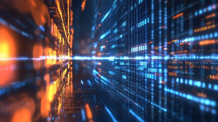 High tech background template design.