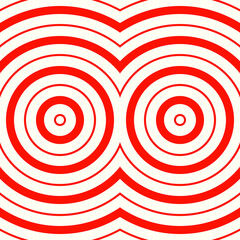 Circle shapes pattern. Circles ornament. Figures background. Simple wallpaper. Linear motif. Geometrical backdrop. Digital paper. Web designing, Textile print. Vector abstract.