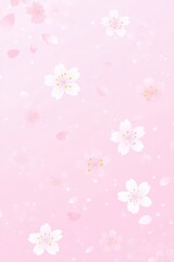 Beautiful cherry blossom flower petal in Spring.