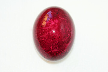 Painted eggs for Easter, Orthodox Easter holiday. Dragon egg.	