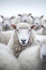 Obraz premium Sheep in field
