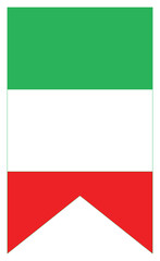 Vertical Bunting Italy Flag Europe Country